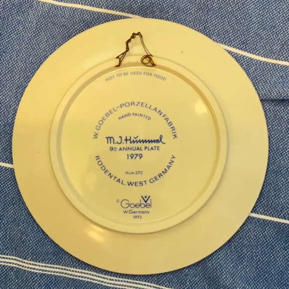 1979 Hummel Plate - Picture 2 of 2